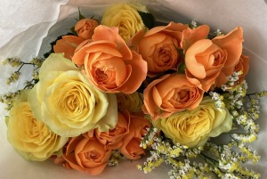 薔薇の花束